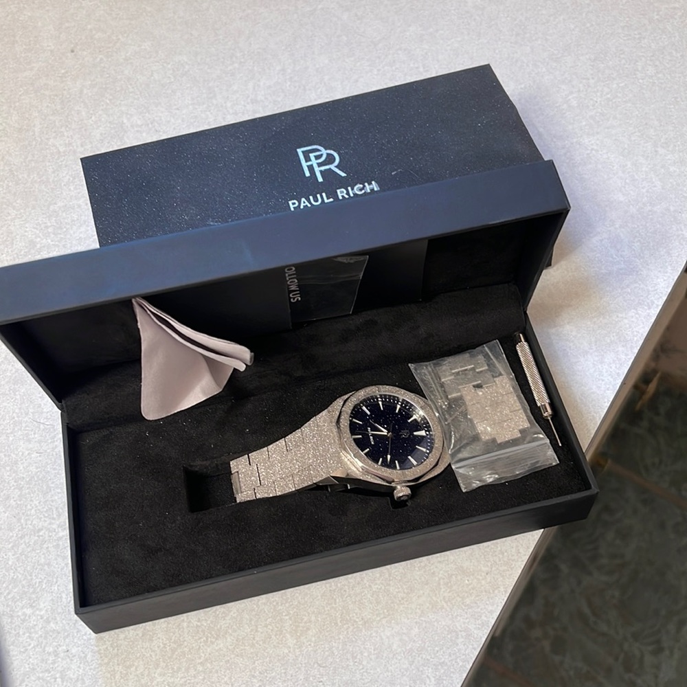 Paul Rich Frosted Star Dust 45mm Watch